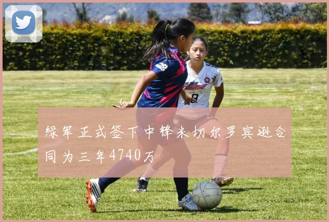 绿军正式签下中锋米切尔罗宾逊合同为三年4740万